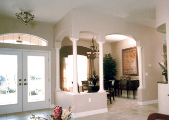 The Casablanca Living Room View