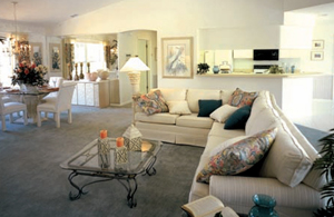 The Versailles II Living Room View
