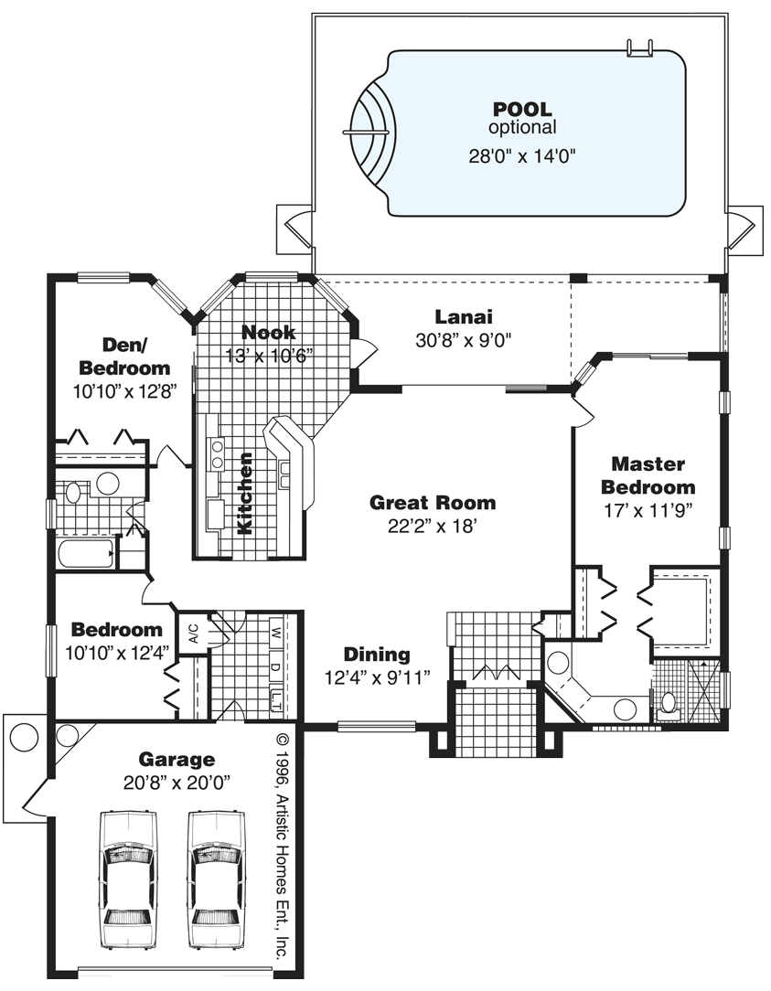 The Versailles II Floorplan